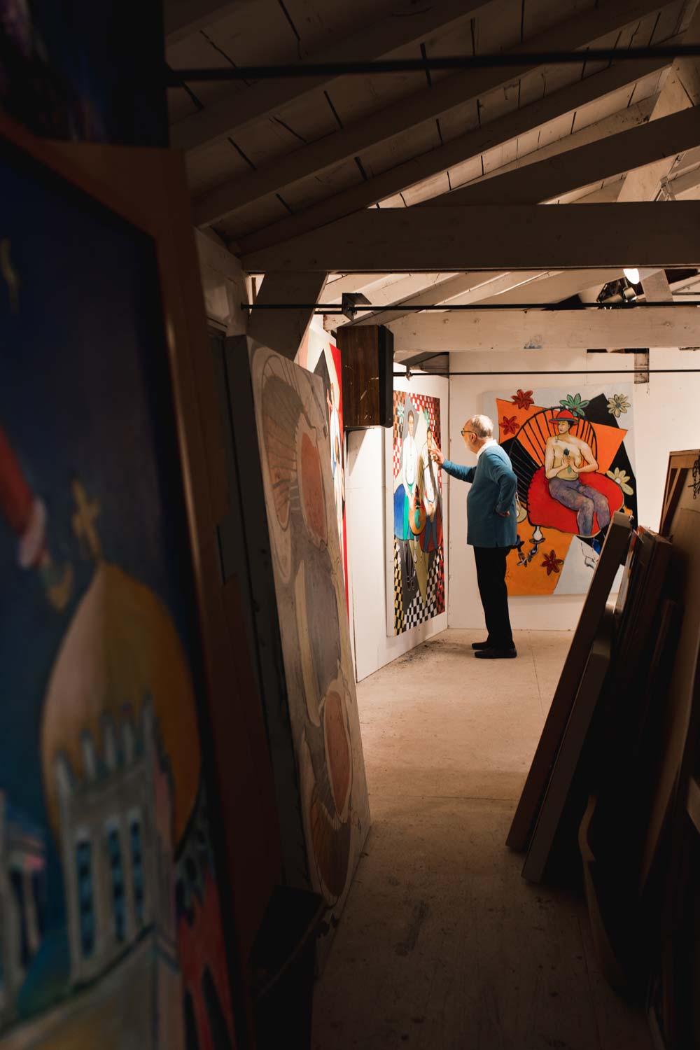 Father Jerome Tupa studio